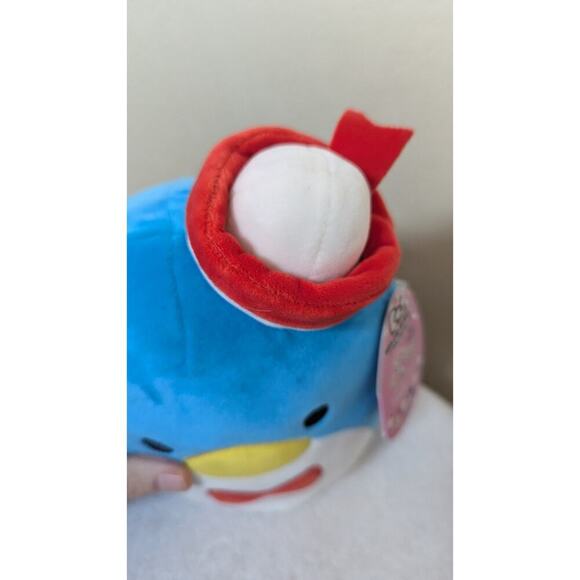 Squishmallows Kellytoy 2021 Hello Kitty Friends 8" TUXEDO SAM Authentic NWT - Picture 5 of 9